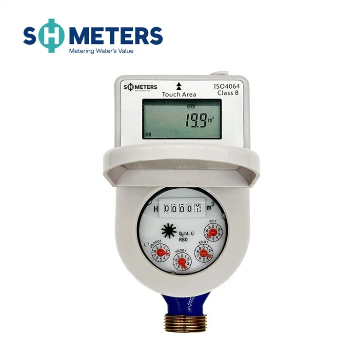 1 Inch Prepaid Ic Card Smart Water Meter