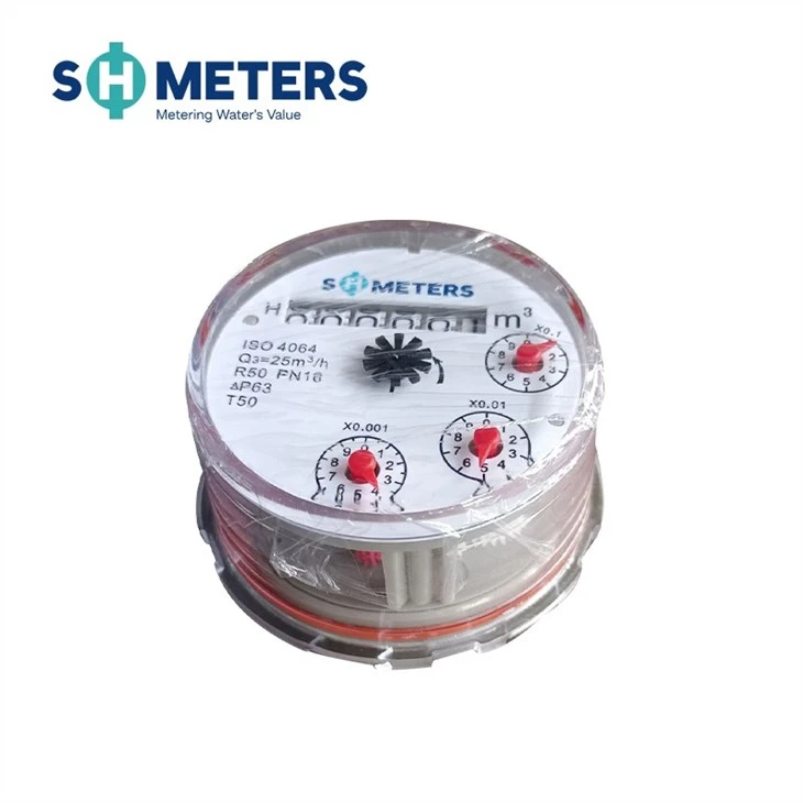 DN100 Dry Dial Industrial Woltman Type Water Meters