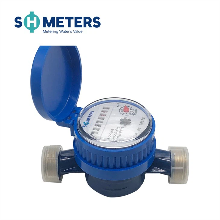 DN15 Mechanical Brass Body Single Jet Water Meter