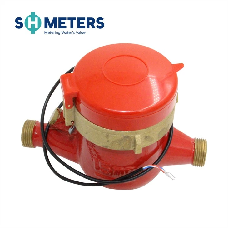 Domestic Multi Jet Water Meter For Hot Water 3/4inches