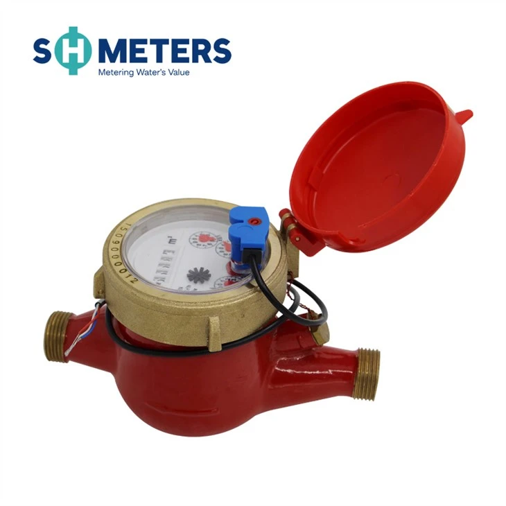 Domestic Multi Jet Water Meter For Hot Water 3/4inches
