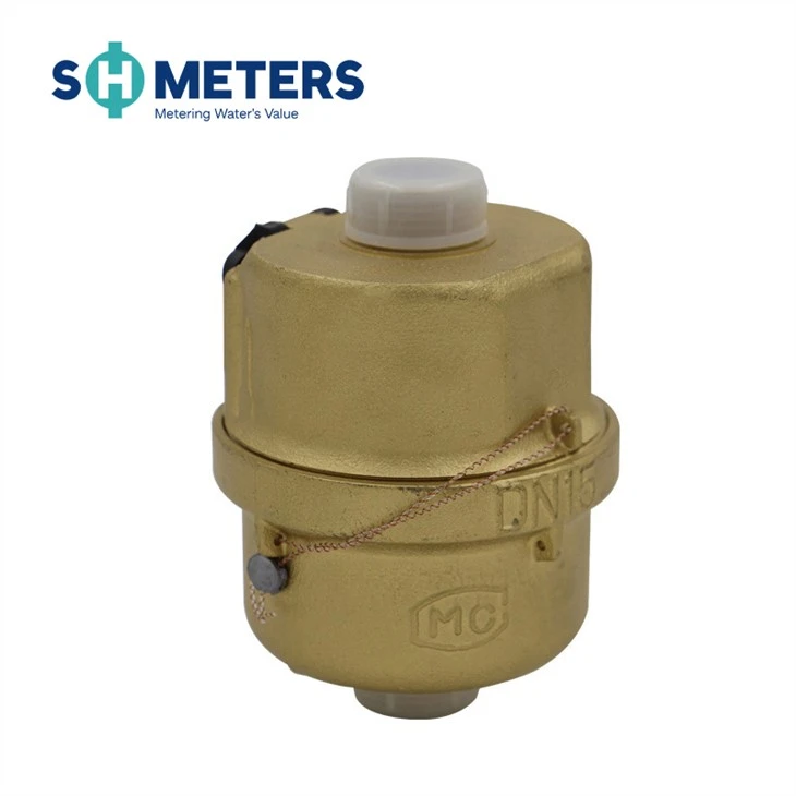 Volumetric Piston Type Brass Water Meter Volumetric Piston Type Brass Water Meter