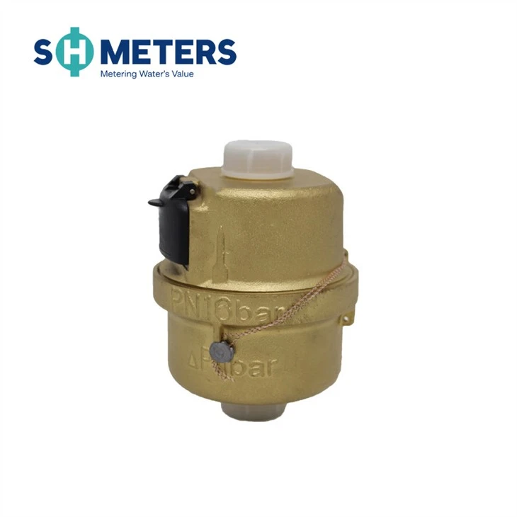 Volumetric Piston Type Brass Water Meter Volumetric Piston Type Brass Water Meter