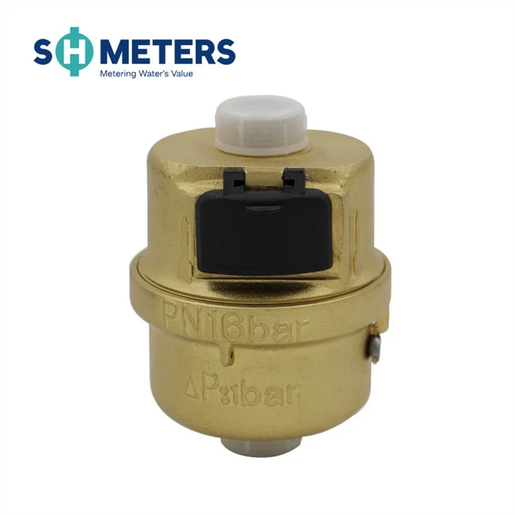Volumetric Piston Type Brass Water Meter Volumetric Piston Type Brass Water Meter
