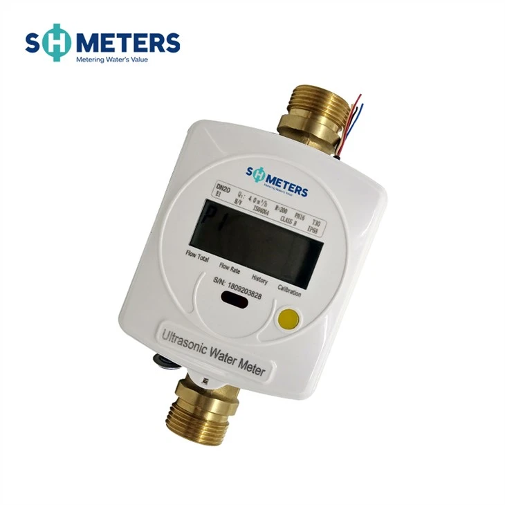 Wireless Remote Reading Ultrasonic Water Flow Meter Brass M-bus Wireless Remote Reading Ultrasonic Water Flow Meter Brass M-bus