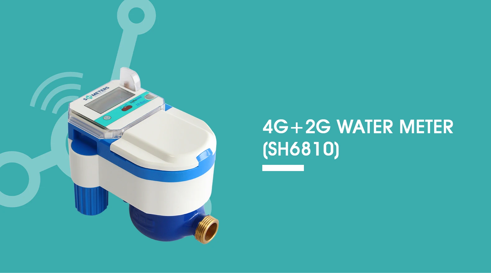 4g2g water meter